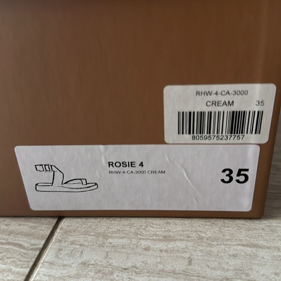 GIA BORGHINIx RHW Canvas Sandal - Picture 2 of 3